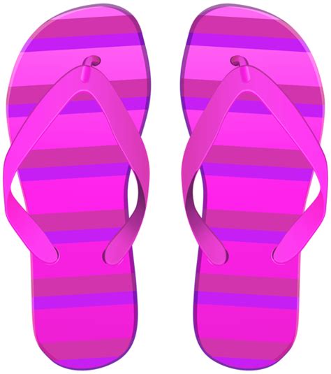 Pink Beach Flip Flops Png Clipart Gallery Yopriceville High Quality