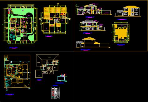 Housing Bedrooms Dwg Block For Autocad Designs Cad