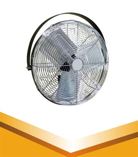 High Velocity Oscillating Wall Mounted Fan