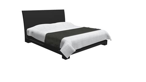 Queen Size Bed 3d Warehouse