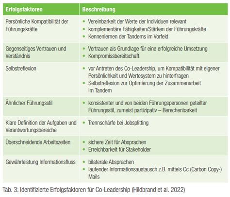 Co Leadership Konzepte Und Erfahrungen Aus Der Praxis