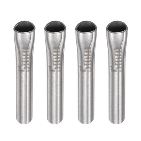 Uxcell Pack Caulking Nozzles Mm Width Stainless Steel Reusable Caulk