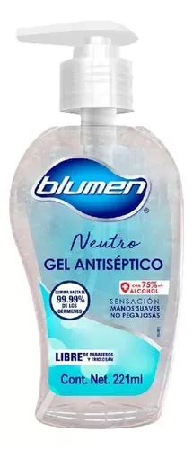 Gel Antibacterial Blumen Clear Ml Piezas Env O Gratis