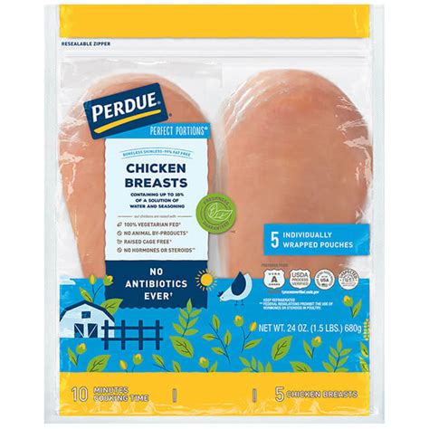 Perdue Perfect Portions Boneless Skinless Chicken Breasts