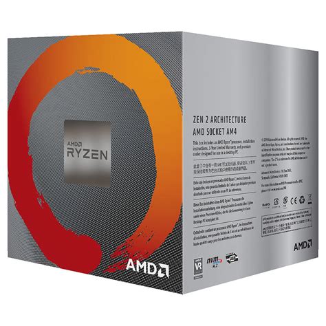 Procesador Amd Ryzen 5 3600 6 Core 12 Thread 36ghz 42ghz