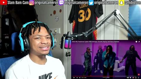 2022 Xxl Freshman Cypher With Sofaygo Doechii Kaycyy And Saucy Santana Reaction Youtube