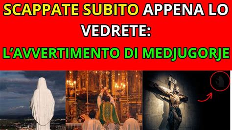 AVVERTIMENTO Da MEDJUGORJE Se Vedi Questo Durante Una Messa SCAPPA