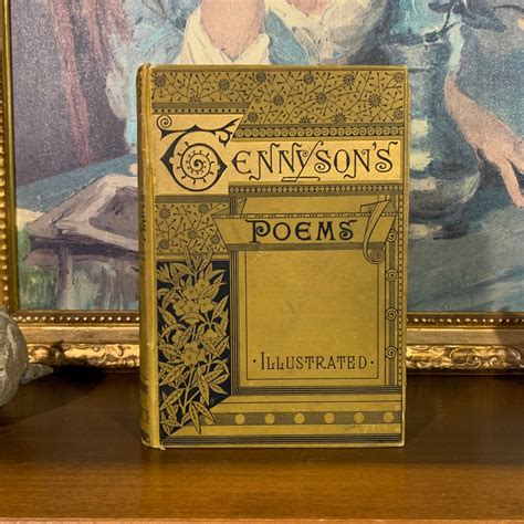 Alfred Lord Tennyson Poetical Works 1882 Antique Book Etsy