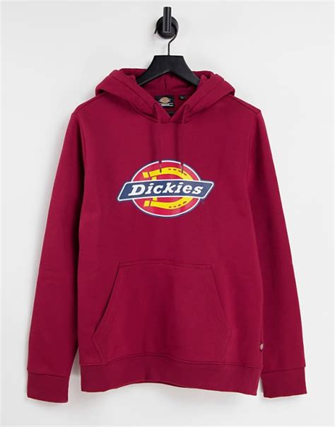 Dickies Icon Logo Hoodie In Red Asos