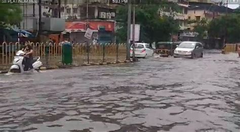 Mumbai Mumbai Heavy Rain Update Water Logging Witnessed In Parts Of