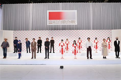 「第72回nhk紅白歌合戦」初出演6組集合写真