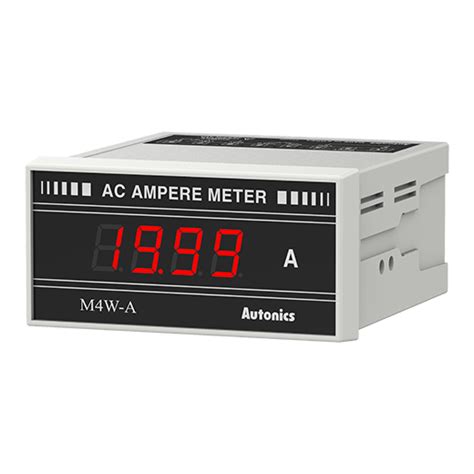 M4W AA 4 Panel Meter Digital Untuk Ammeter Autonics ID