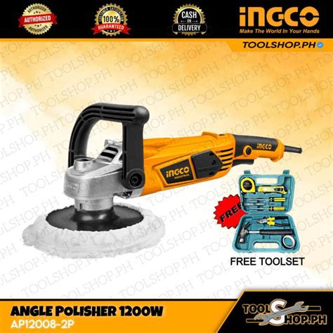 INGCO Angle Polisher 1200W AP12008 2P Lazada PH