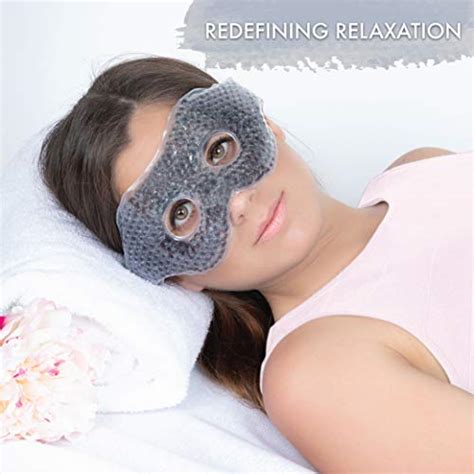 Gel Eye Mask With Eye Holes Hot Cold Compress Pack Eye Therapy