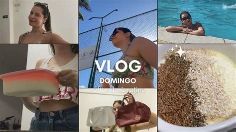 Vlog Domingo Piscina Organizando A Rotina Volta S Aulas Faculdade