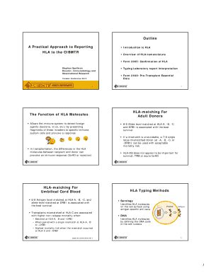 Fillable Online Cibmtr A Practical Approach To Reporting Fax Email