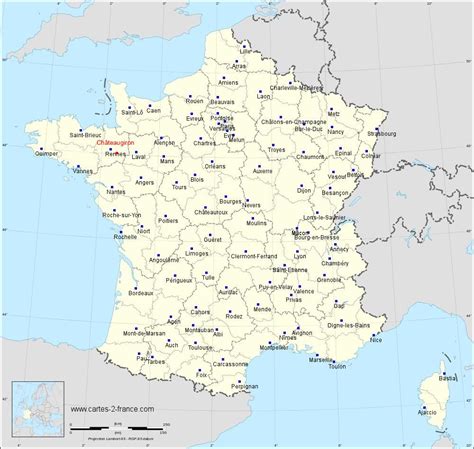 Carte de Châteaugiron