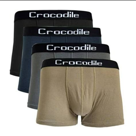 Isi Pcs Celana Dalam Boxer Crocodile Size S M L Xl Cd Crocodile