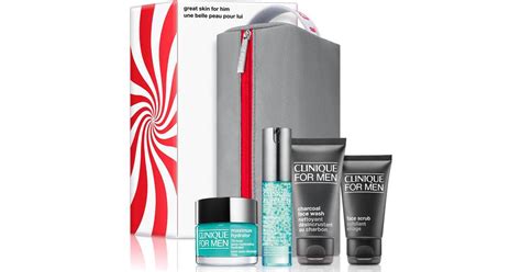 Clinique Great Skin For Him Mens Skincare Set • Pris