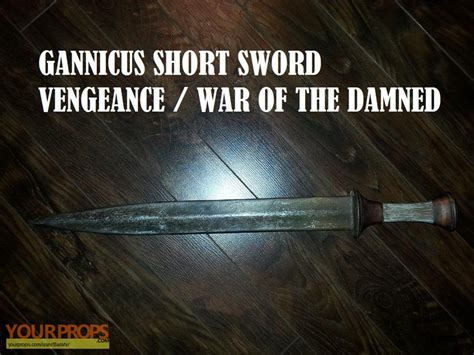 Spartacus: Vengeance Gannicus Short Sword original prop weapon