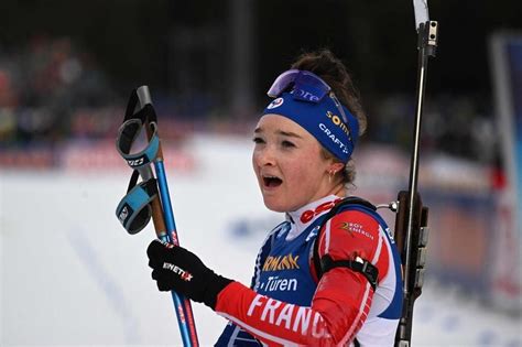 Mondiaux de biathlon Lou Jeanmonnot et le relais une revanche à