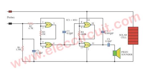 Circuit Diagram Of Soil Moisture Sensor