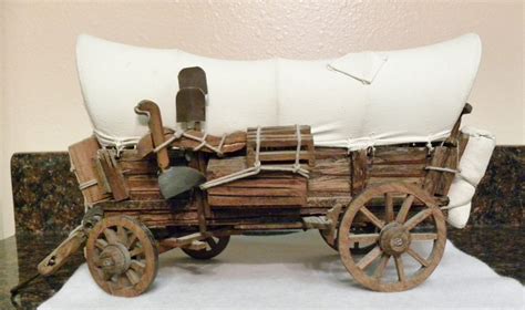 Vintage Conestoga Covered Wagon Replica Western Americana