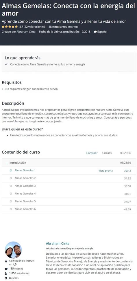 Almas Gemelas Conecta Con La Energ A Del Amor Cursosexclusivos