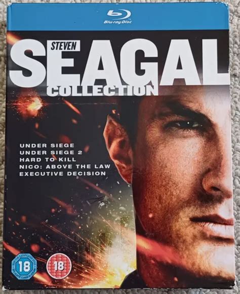 STEVEN SEAGAL COLLECTION Blu Ray 5 Movie Boxset 8 99 PicClick UK