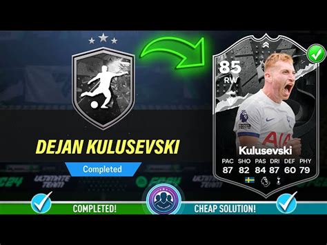 Ea Fc Showdown Dejan Kulusevski Sbc How To Complete Expected Costs