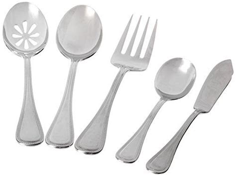 Towle Beaded Antique 45piece 1810 Stainless Steel Flatware Set Service