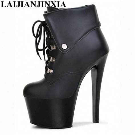 Laijianjinxia New Lace Up Sexy Spring Women Pole Dance Shoes Club