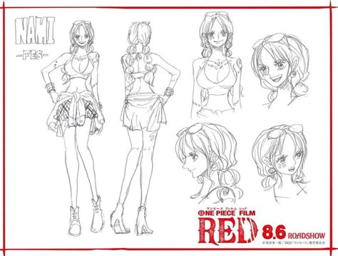 One Piece Film Red Inilah Desain Anggota Bajak Laut Topi Jerami Di One