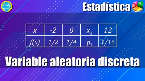 Funci N De Probabilidad Y Valor Esperado De Variable Aleatoria Discreta