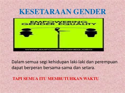 Permasalahan Kesetaraan Gender Dalam Sistim Sosial Budaya Indonesia