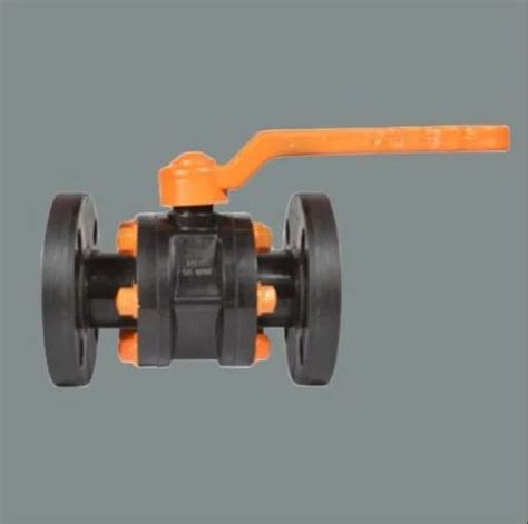 Hdpe Flange End Ball Valves For Industrial Size At Rs Piece