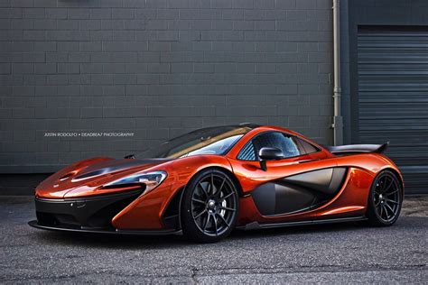 Volcano Orange McLaren P1 #174 in Canada - GTspirit