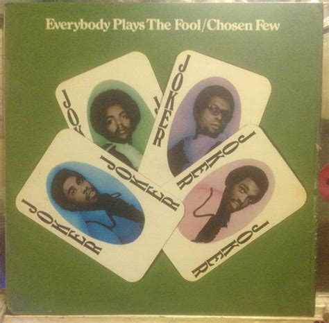 Everybody Plays The Fool By The Chosen Few Lp Tr Groovemaster