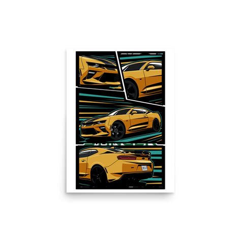 Manga - Custom Car Metal Print – Custom Bolt-ons