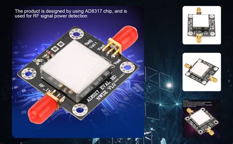 Logarithmic Power Detector Meter Ad M Ghz Db Rf Power Meter