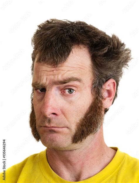 Man With Sideburns Stock Photo | Adobe Stock