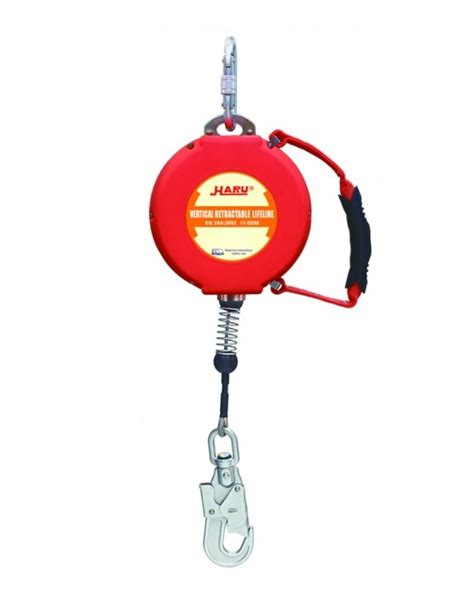 Haru Cable Vertical Retractable Lifeline Fall Arrestor Zdi Safety