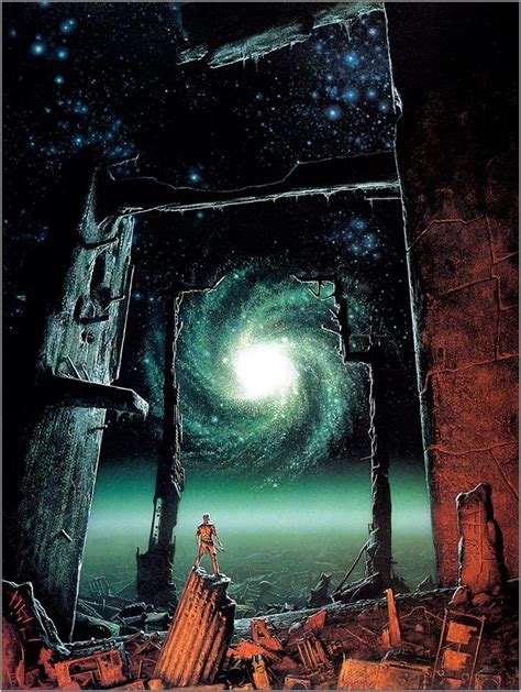 Michael Whelan Space Art 70s Sci Fi Art Retro Futurism