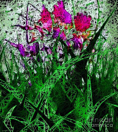 Abstract Garden Mixed Media By Breena Briggeman Fine Art America