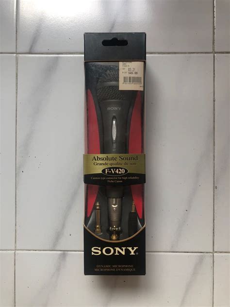 Sony Dynamic Microphone F V Audio Microphones On Carousell