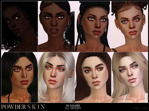 Sims 4 Skin Body Templates