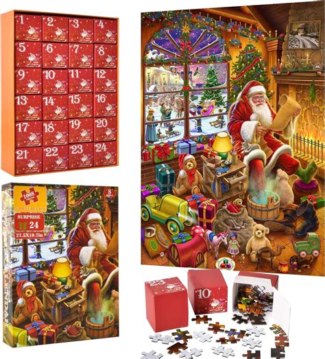 Advent Calendar 2024 Christmas Jigsaw Puzzles Christmas