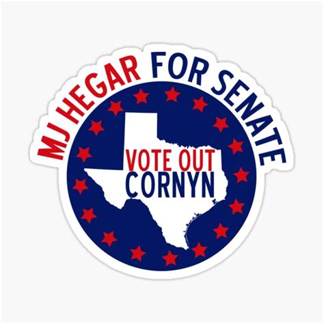 Mj Hegar For Senate Sticker For Sale By Elishamarie28 Redbubble