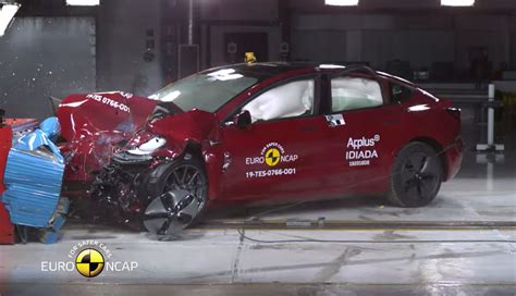 Tesla Model 3 5 Sterne Bei Euro Ncap Crashtests Video Ecomento De