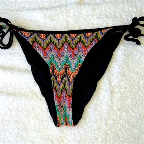 Unimar Swim Unimar Reversible String Bikini Bottom Poshmark
